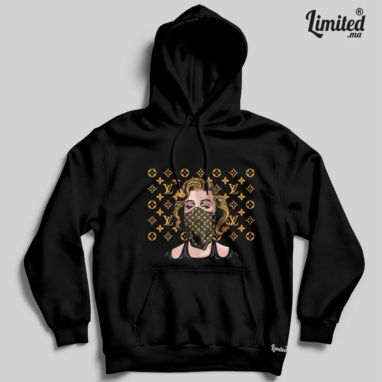 Marilyn Monroe Hoodie (Noir)