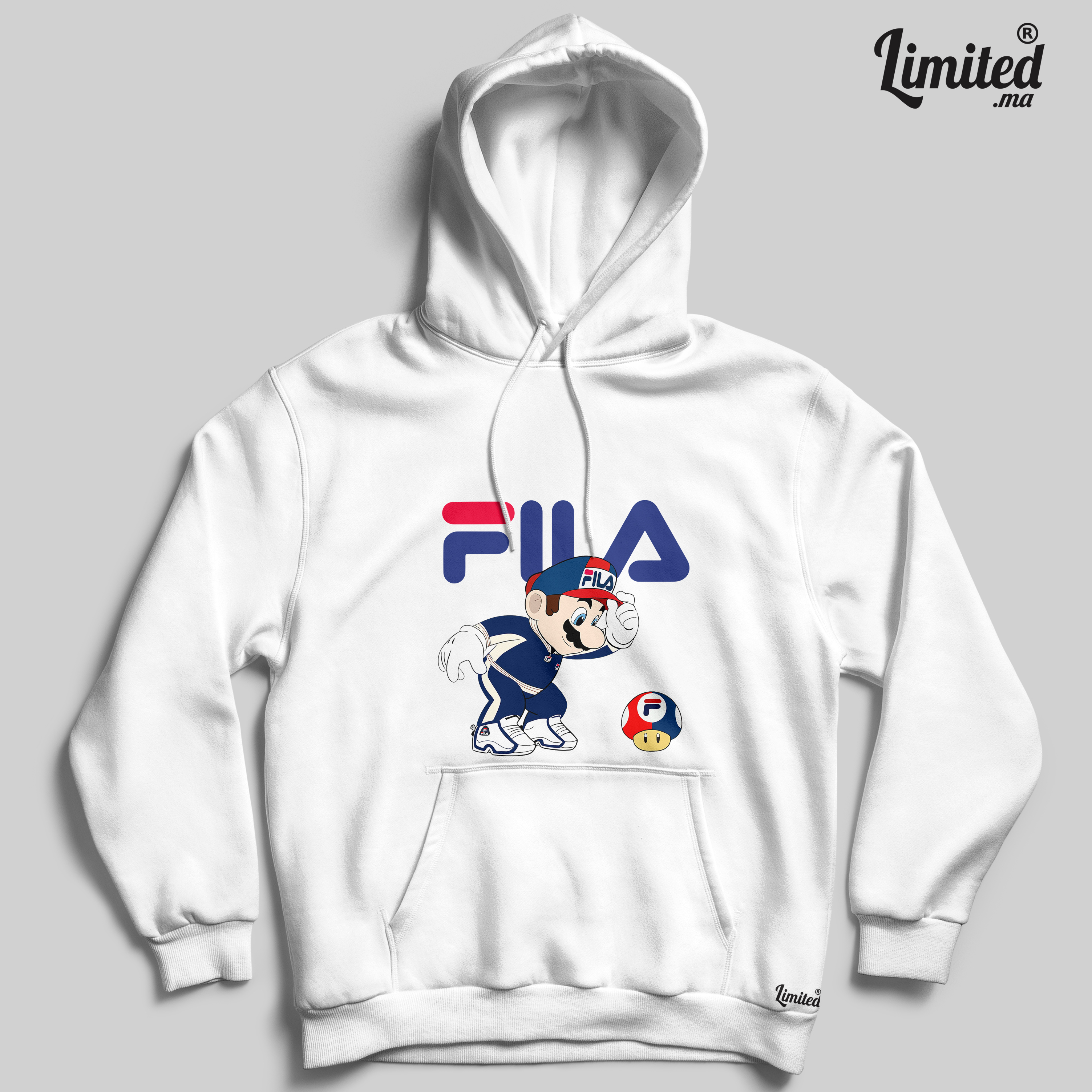 Super Mario Hoodie (Blanc)