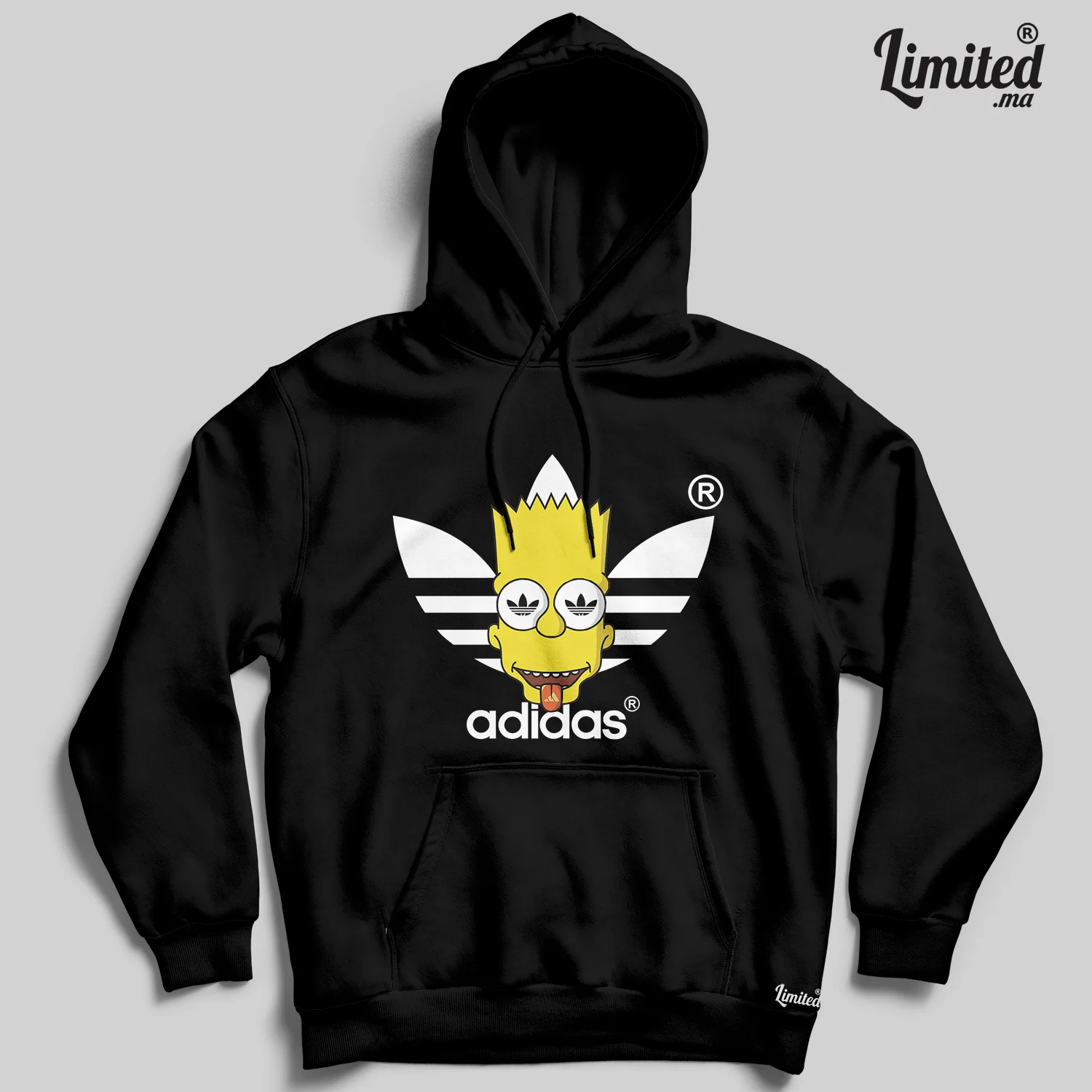 Bart LSD Hoodie (Noir)