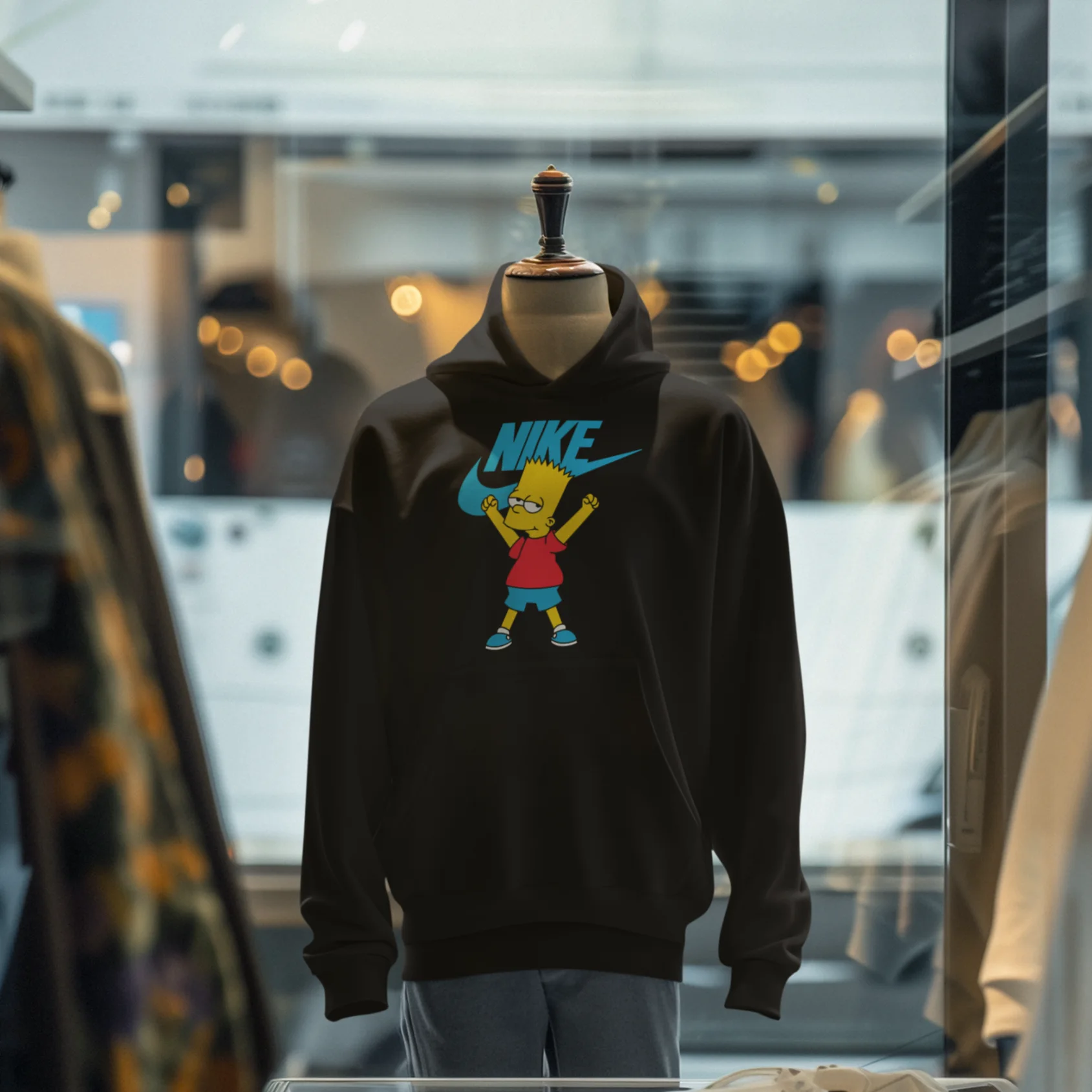 Mini Bart #02 Hoodie (Noir)