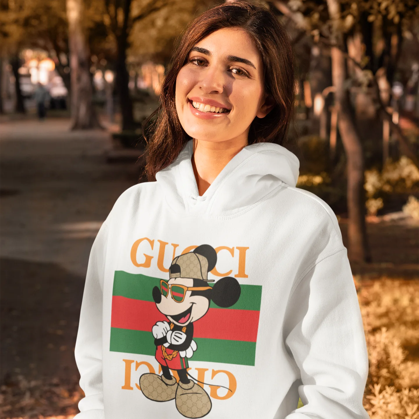 Mickey Mouse #03 Hoodie (Blanc)