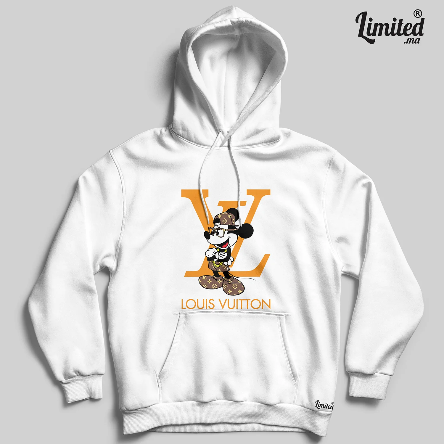 Mickey Mouse #02 Hoodie (Blanc)