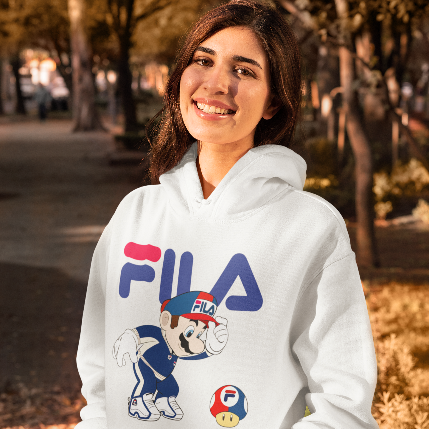 Super Mario Hoodie (Blanc)