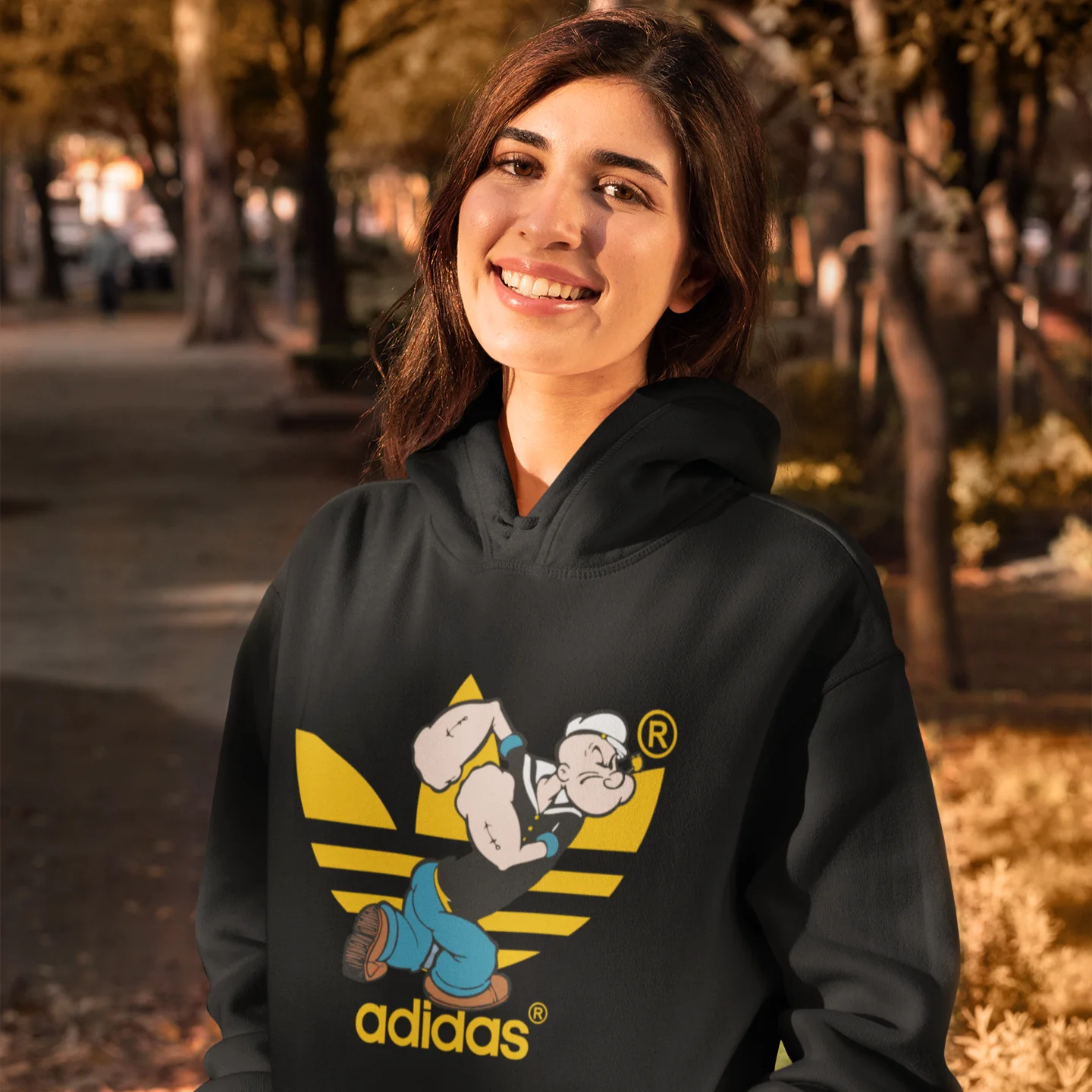 Popeye Hoodie (Noir)