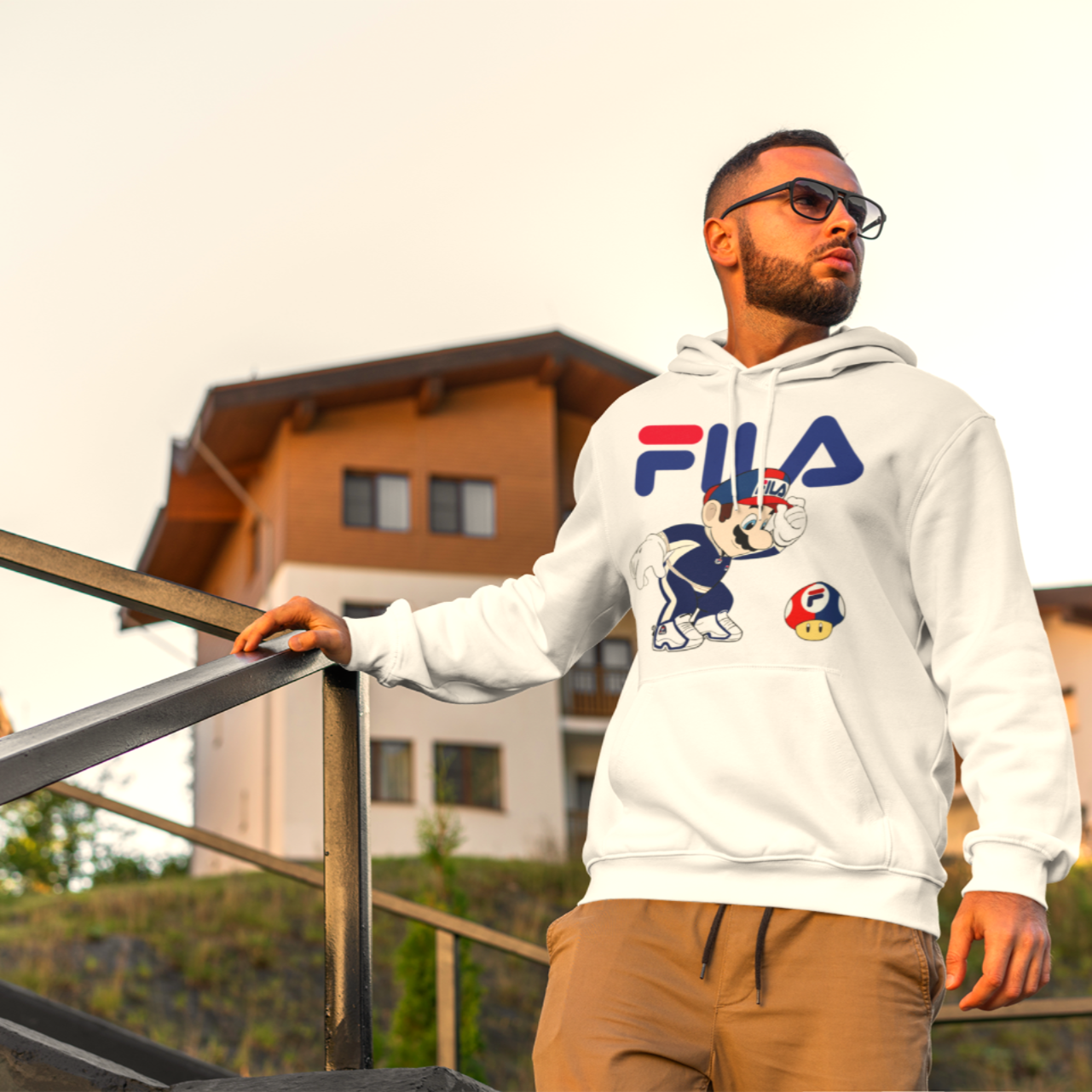 Super Mario Hoodie (Blanc)