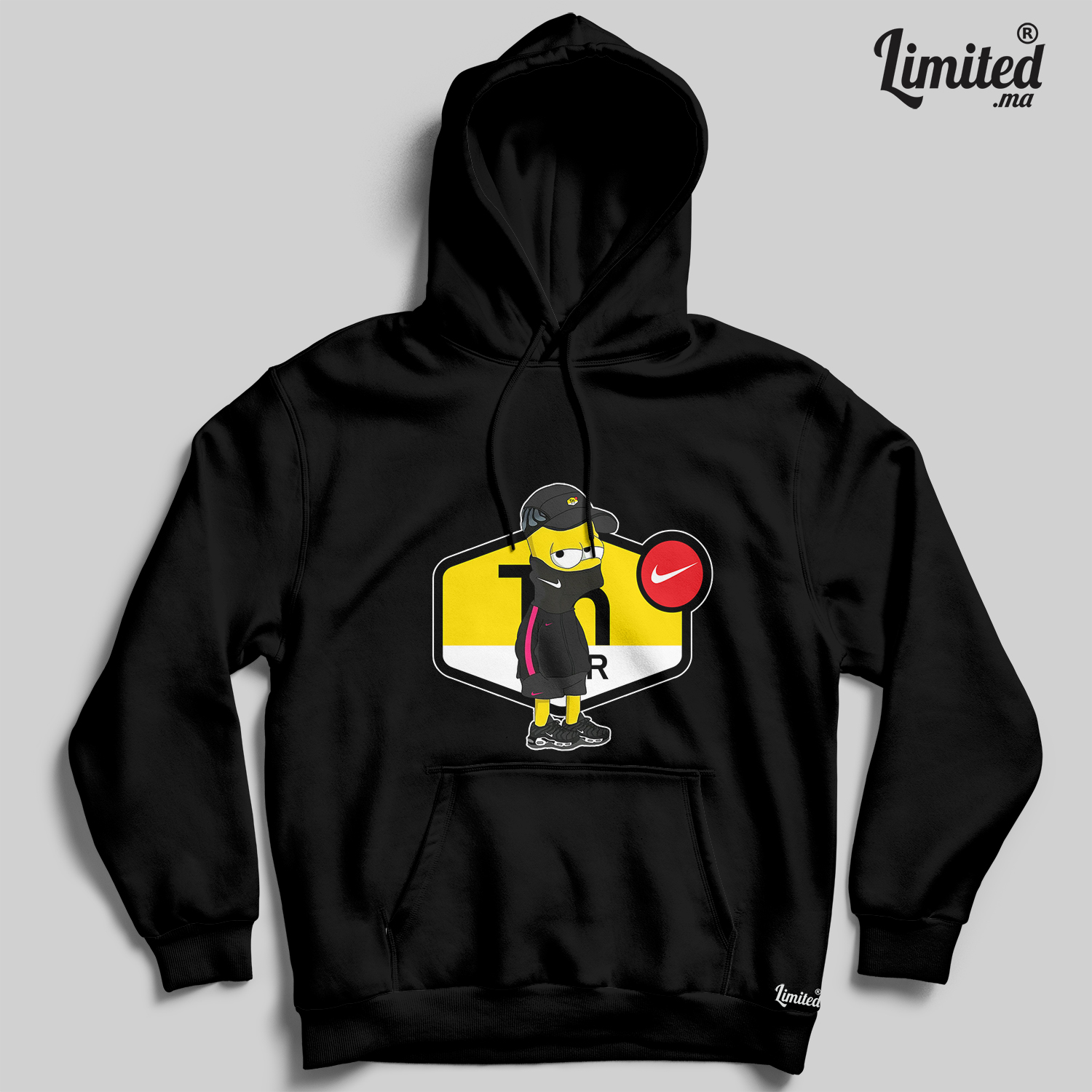 Simpson #01 Hoodie (Noir)