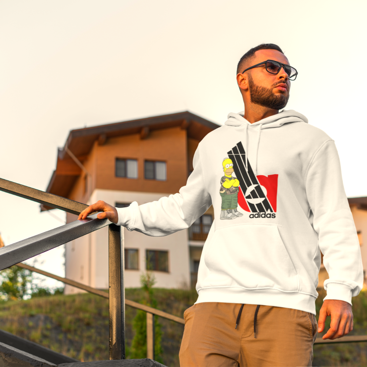 Homer Military Hoodie