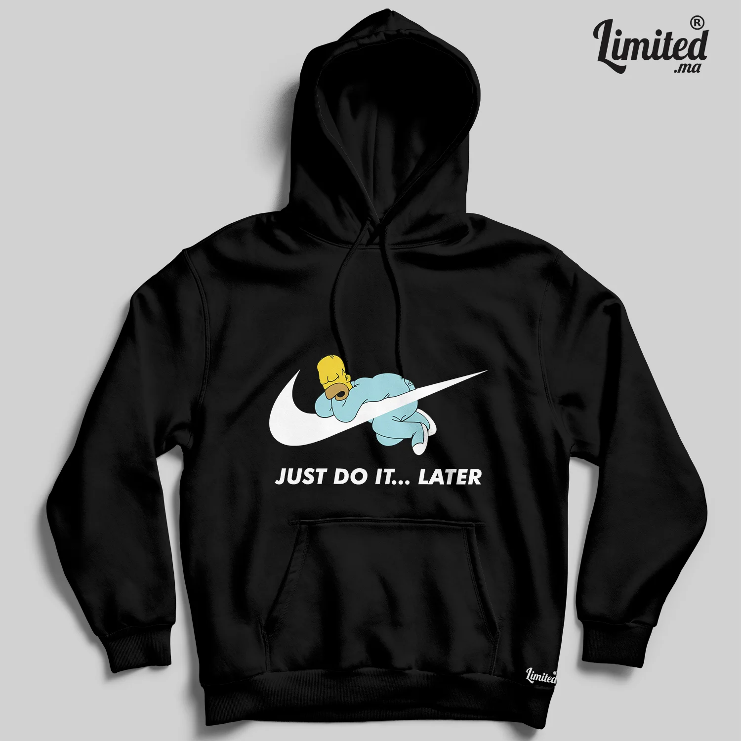 Homer #01 Hoodie (Noir)