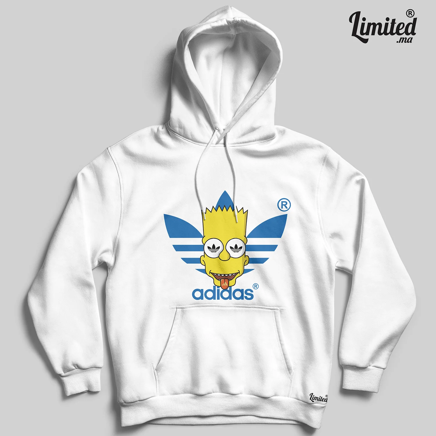 Bart LSD Hoodie (Blanc)