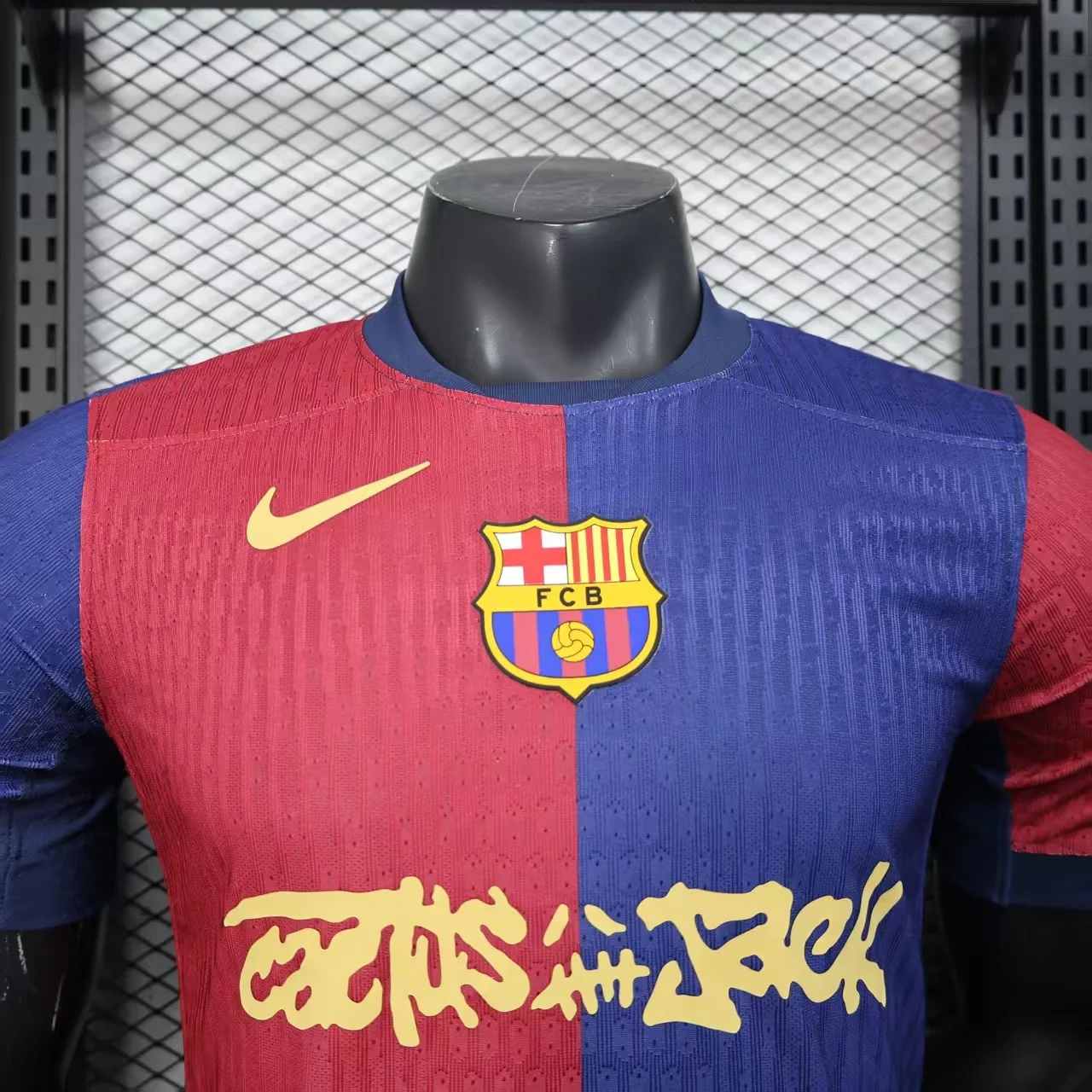 Barcelona x Travis Scott Music Co branded