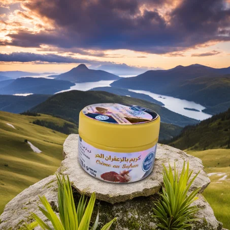 كريم بالزعفران الحر