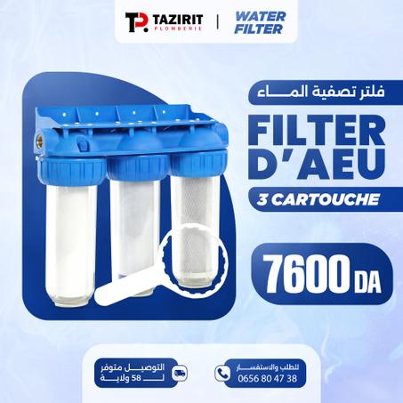 Filter Eau 3 CARTOUCHE