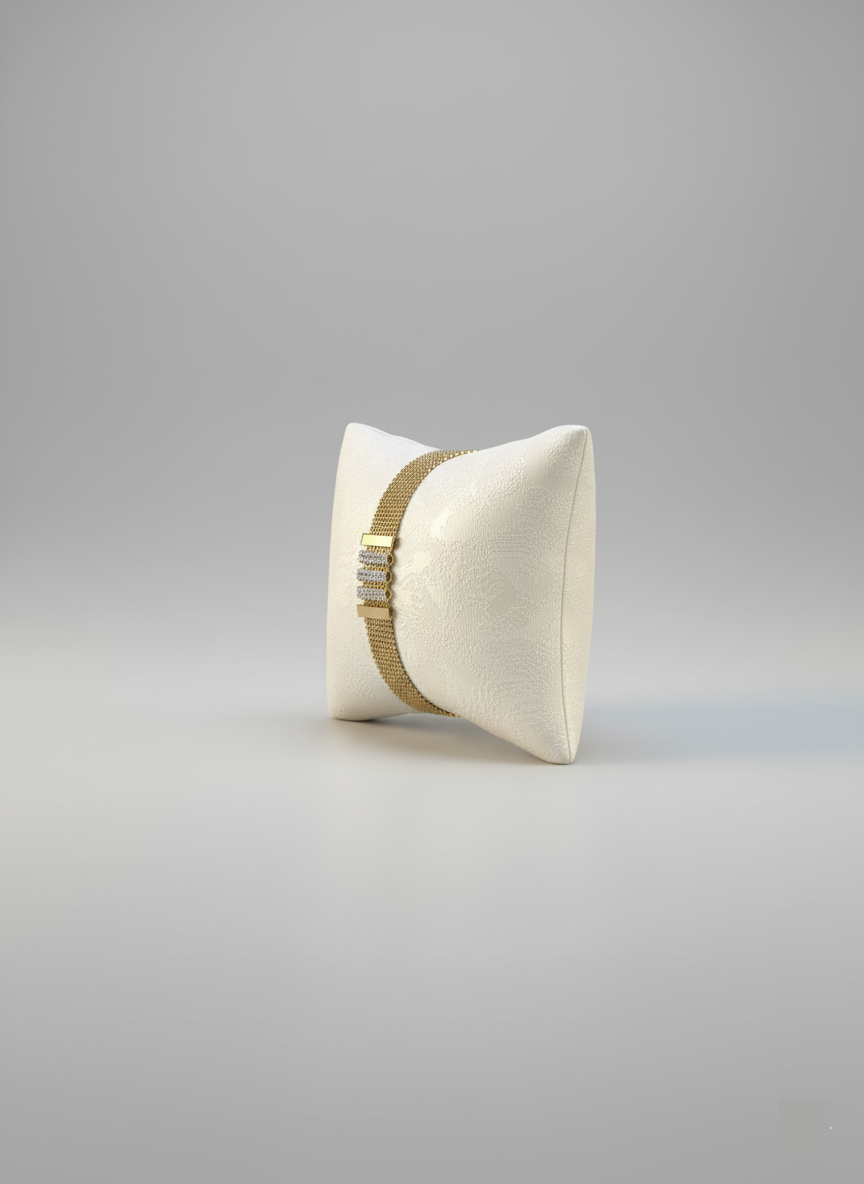 Gourmette Éclat Doré