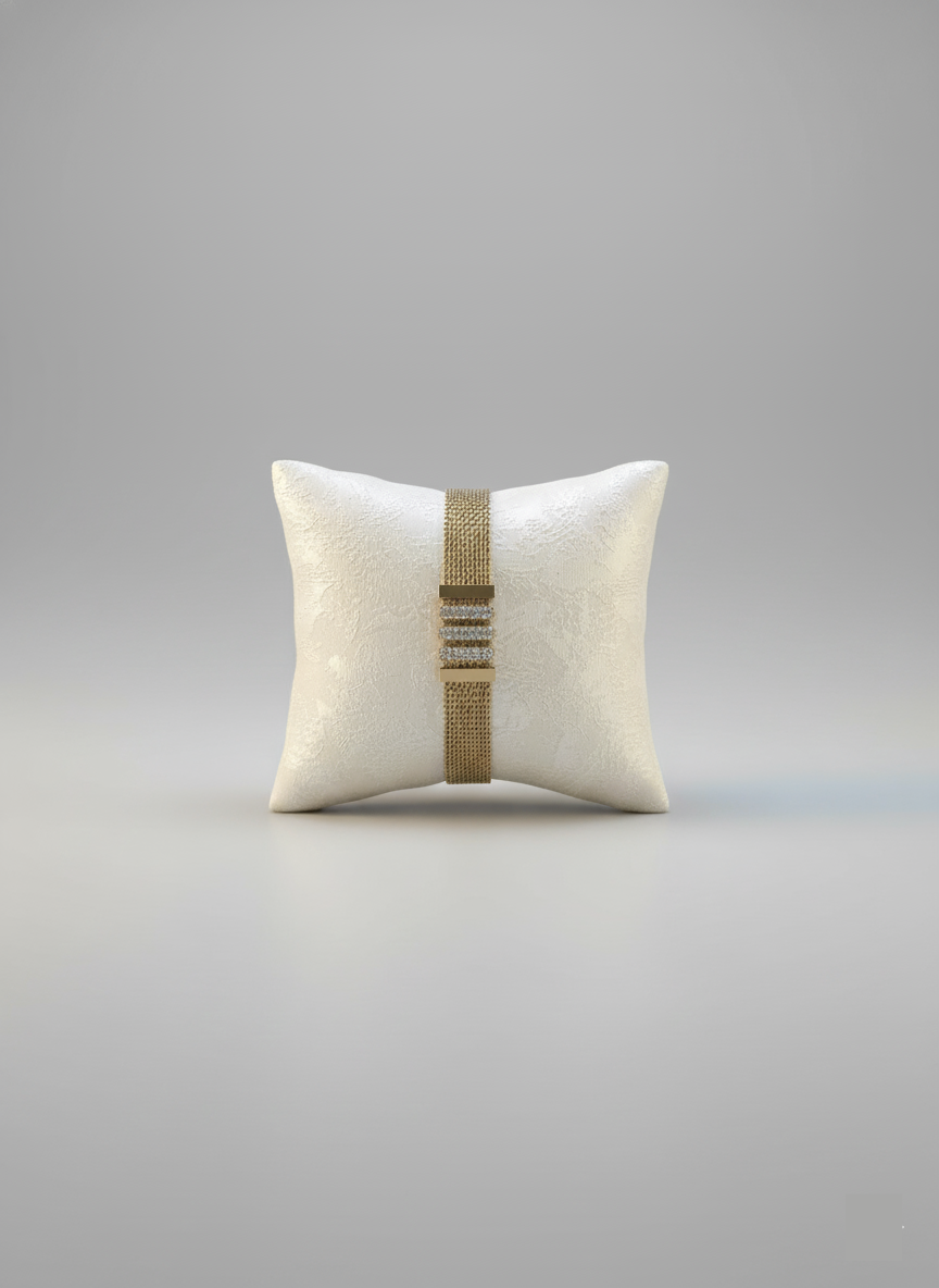 Gourmette Éclat Doré