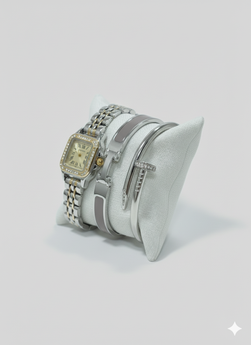 PACK MONTRE EN ACIER INOXYDABLE