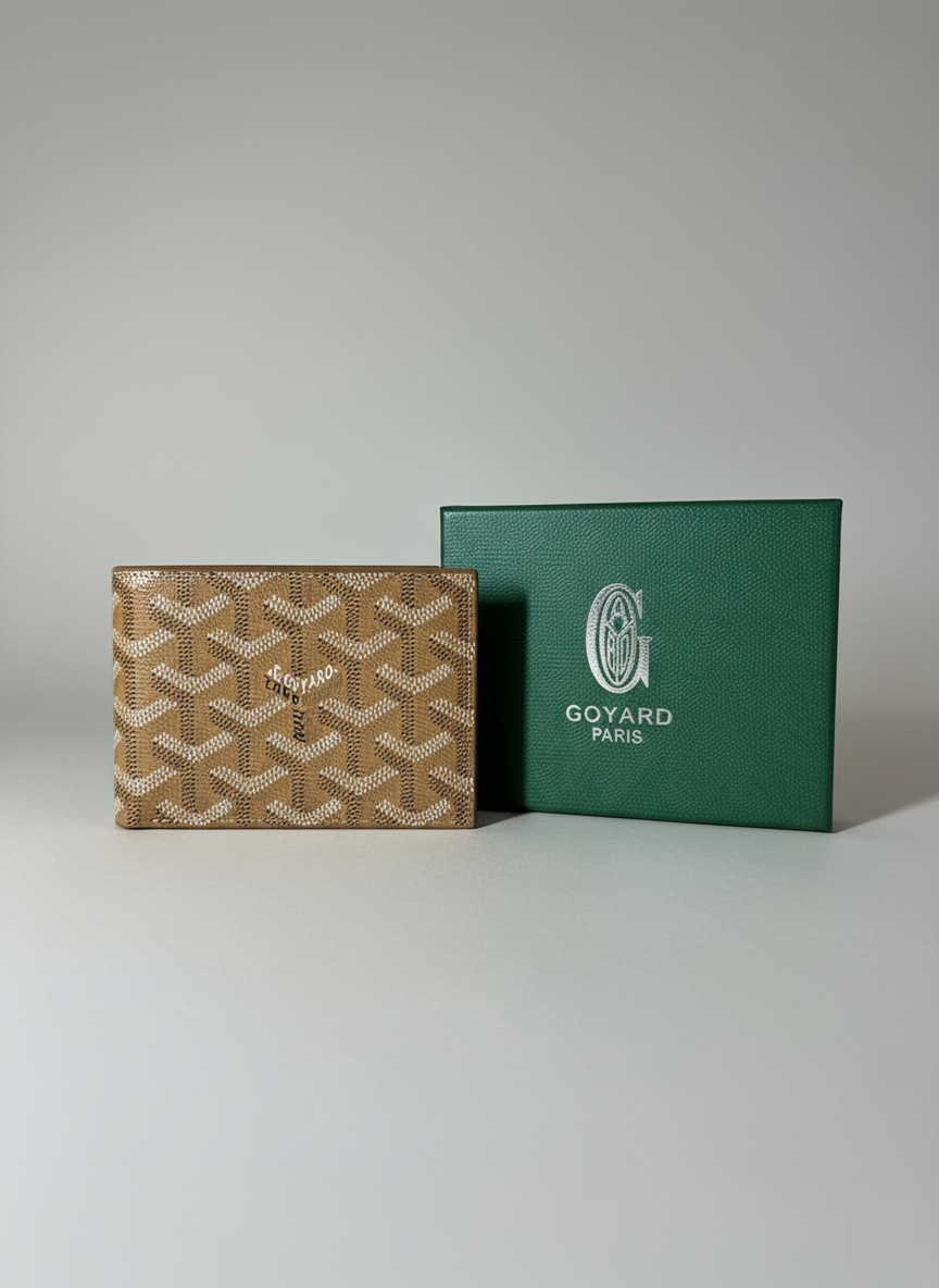 PORTE MONNAIE GOYARD MARRON