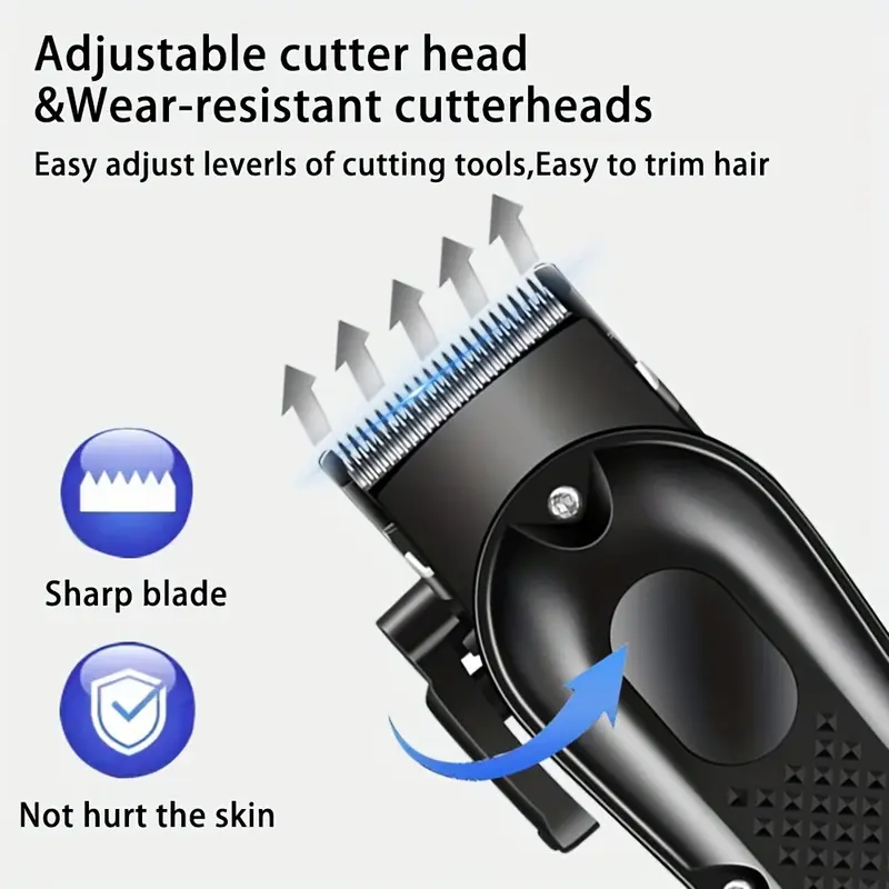4-in-1 Rechargeable Electric Grooming Kit for Men