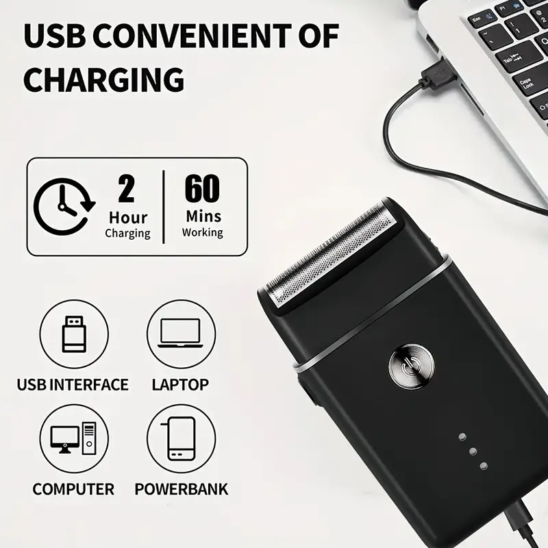 4-in-1 Rechargeable Electric Grooming Kit for Men