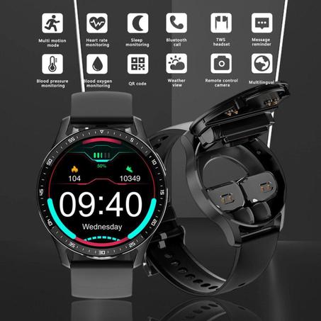 ساعة ذكية 2 في 1