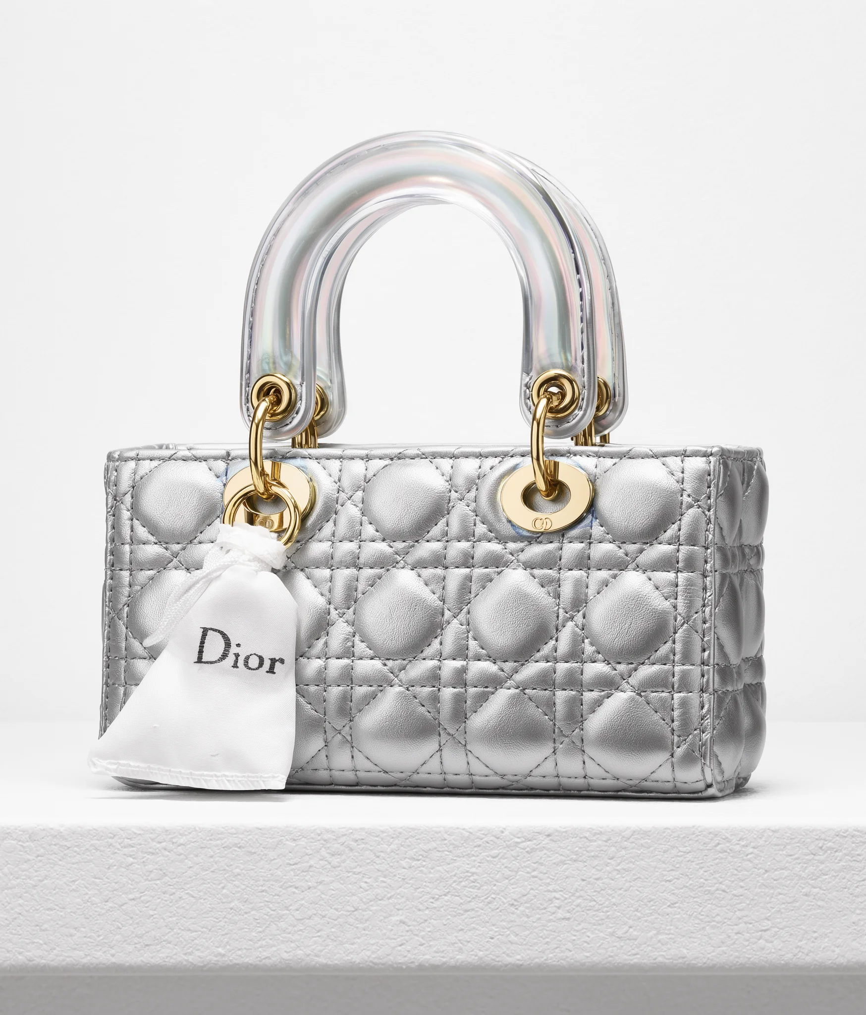 Dior Lady Dior Bag – Metallic Silver