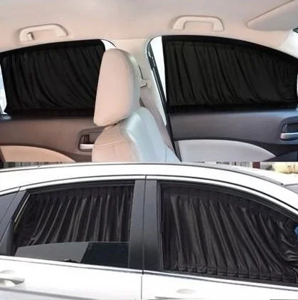 ستارة جانبية ”4 قطع ستائر غطاء حاجب الشمس للسيارة