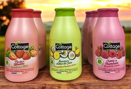 Cottage Gel douche gommage