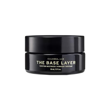 Caldera + Lab The Base Layer | Crema hidratante facial orgánica para hombres para piel seca, sensible y normal - Cuidado de la piel facial vegano, natural y antioxidante