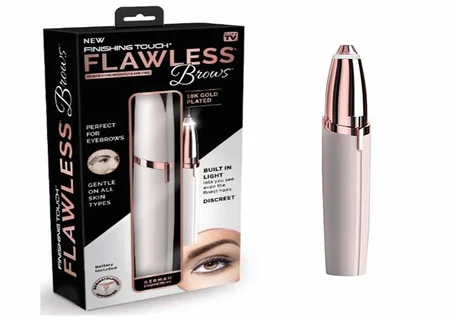القلم السحري لتنظيف الحواجب بدون آلام Flawless Facial Hair remover