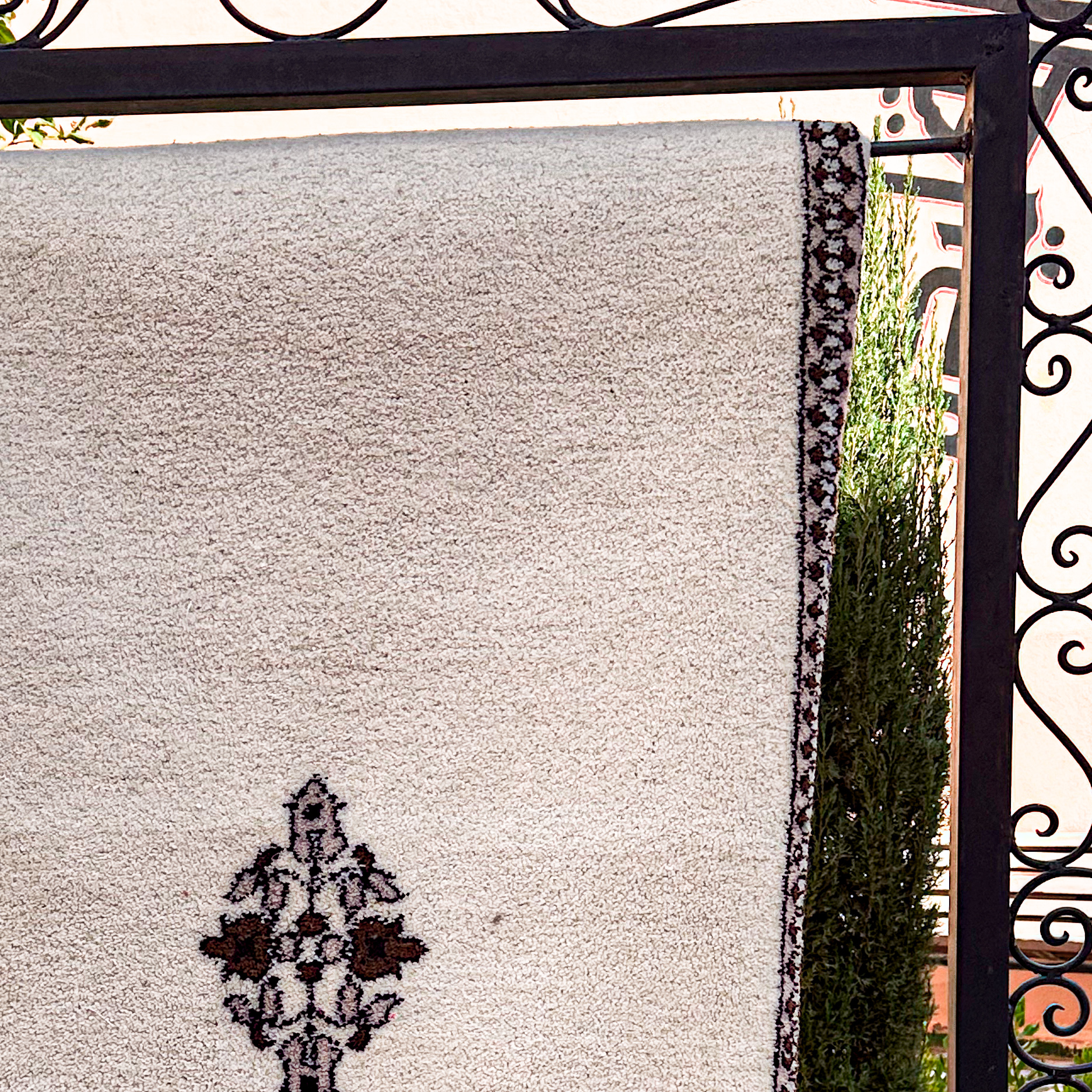 White Atlas Rug