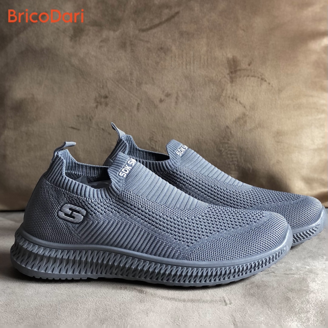 حذاء نسائي طبي "رمادي" BRICO-02