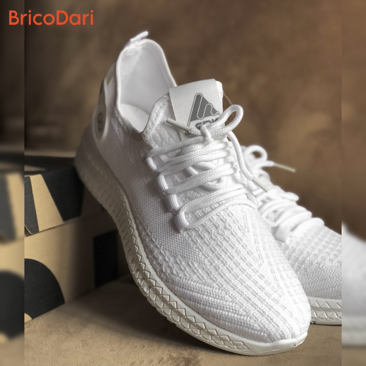 حذاء نسائي طبي “أبيض” BRICO-01