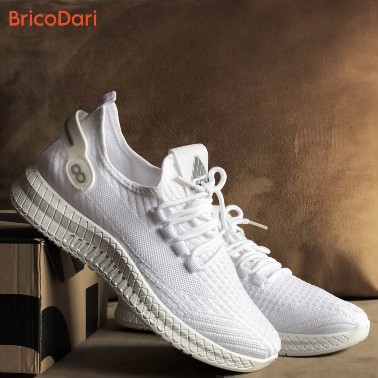 حذاء نسائي طبي “أبيض” BRICO-01
