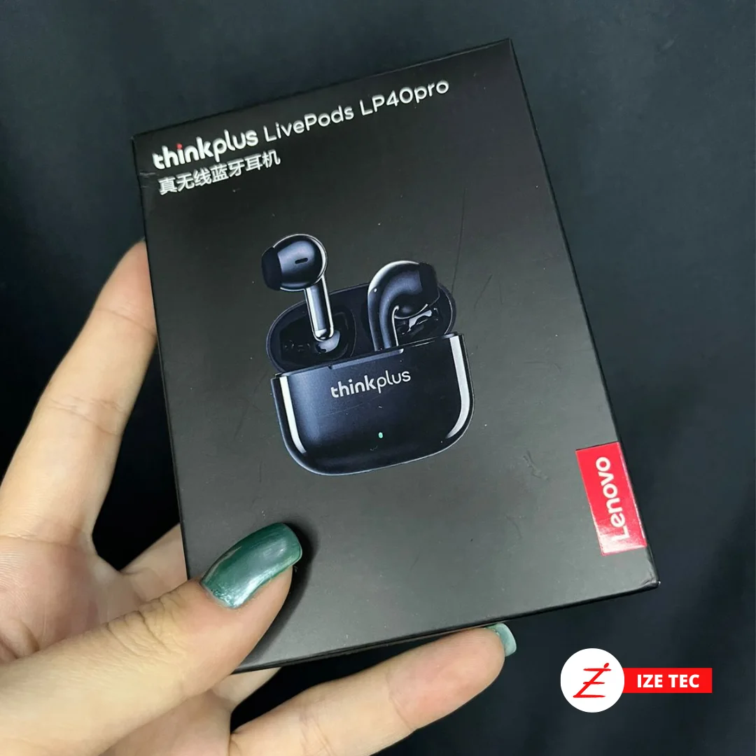 Écouteurs Sans Fil Lenovo Thinkplus LivePods LP40 Pro –   Bluetooth avec Boîtier de Charge