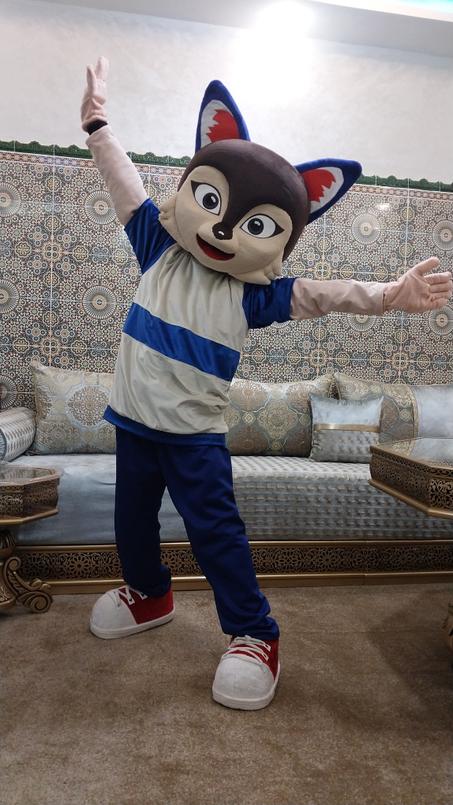 Mascotte Logo de renard