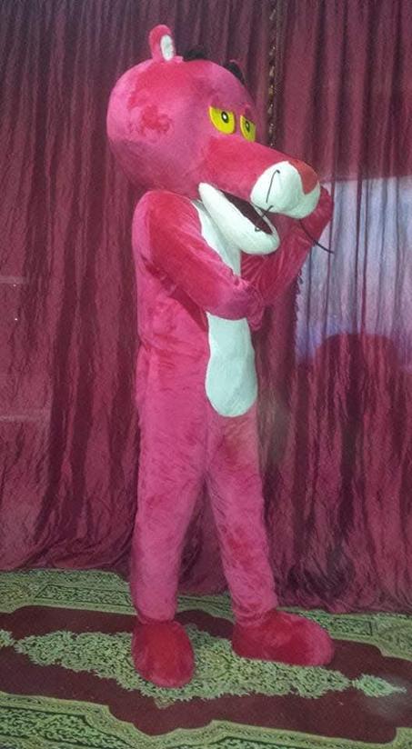 Mascotte Panthère rose