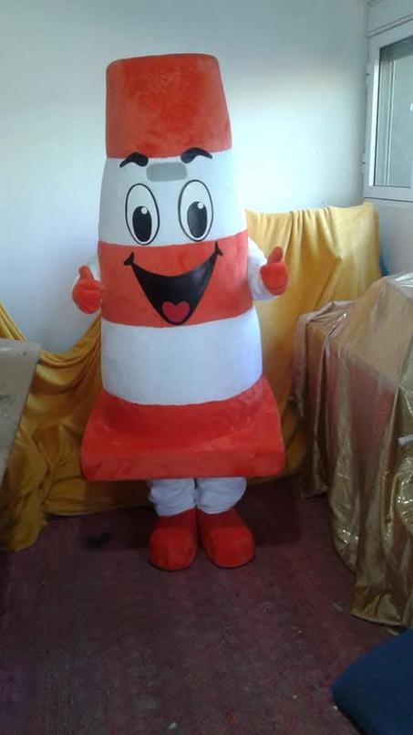 Mascotte de Cônes de circulation