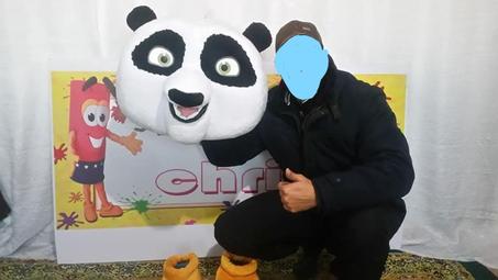 Mascotte kungfu panda