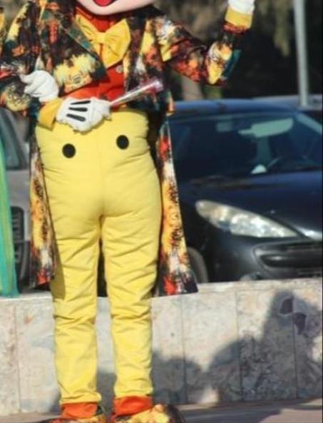 Mascotte Mickey mousse