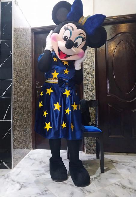 Mascotte Minnie mousse