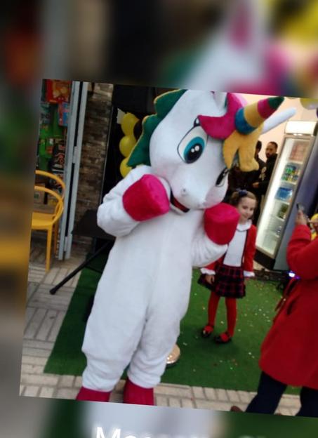 Mascotte Unicorne