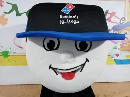 Mascotte Domino's pizza
