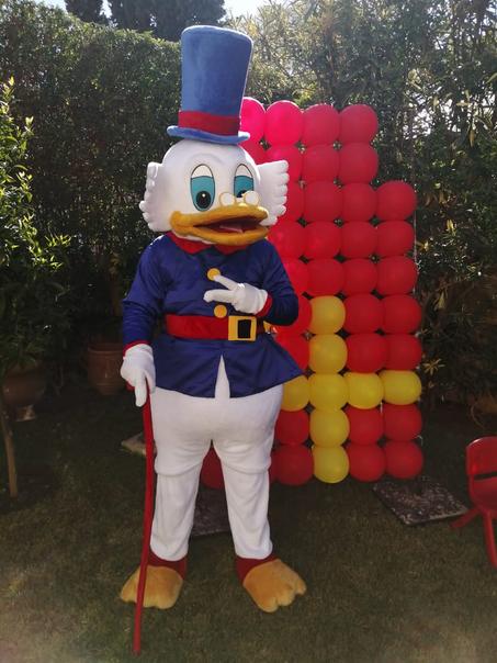 Mascotte Père de Donald Duck