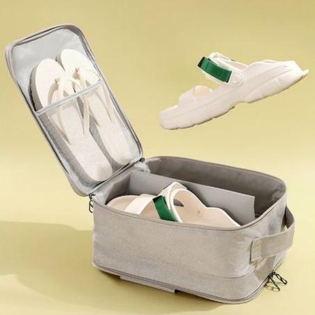 حقيبة تخزين أحذية السفر بسعة كبيرة و 3 مزايا رائعة