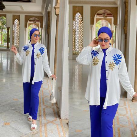 اونسومبل 4 قطع مطروز