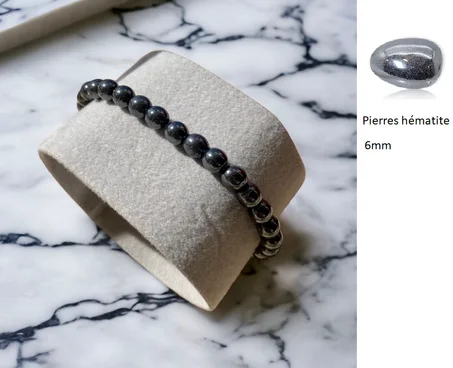 Bracelet Hématite