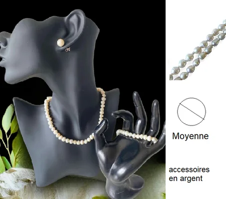Ensemble perles de culture