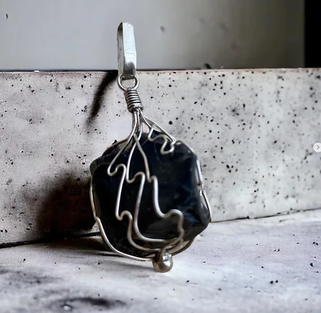 Pendentif Tourmaline noire