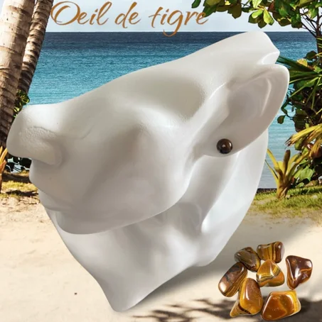boucles d'oreille oeil de tigre