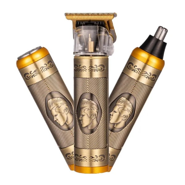 Tondeuse 3 en 1 soin à domicile original pour la barbe les cheveux les narines et les oreilles
