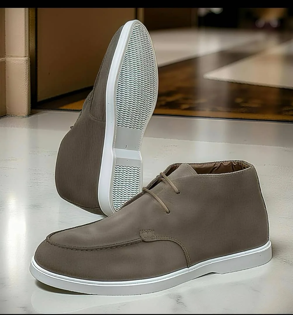 Bottines en daim
